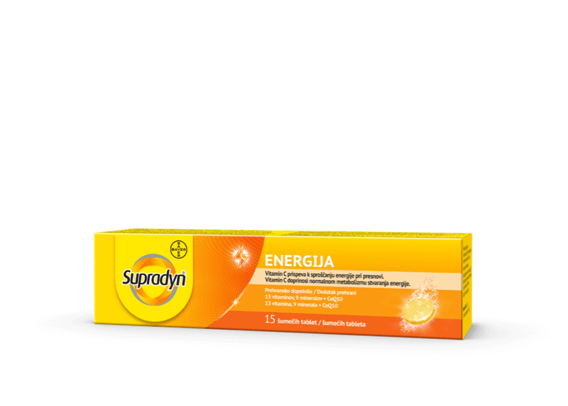 Supradyn® Energija, 15 šumečih tablet