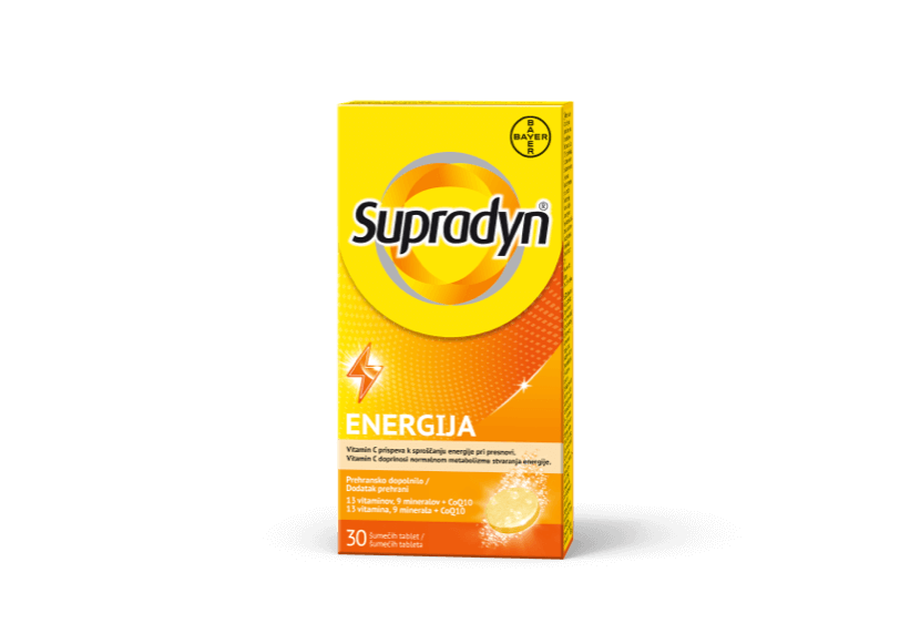 Supradyn® Energija, 30 šumečih tablet 