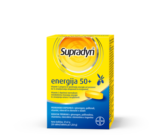 Supradyn® Energija, 30 šumečih tablet
