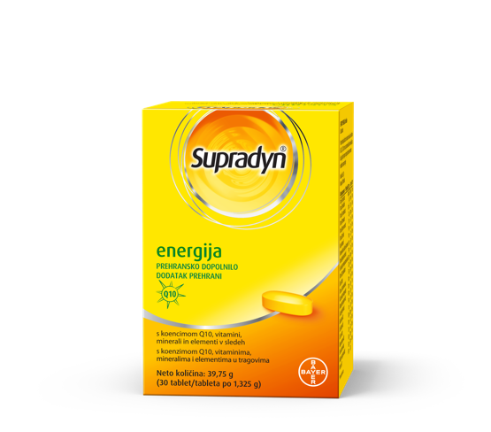 Supradyn® Energija, 30 šumečih tablet