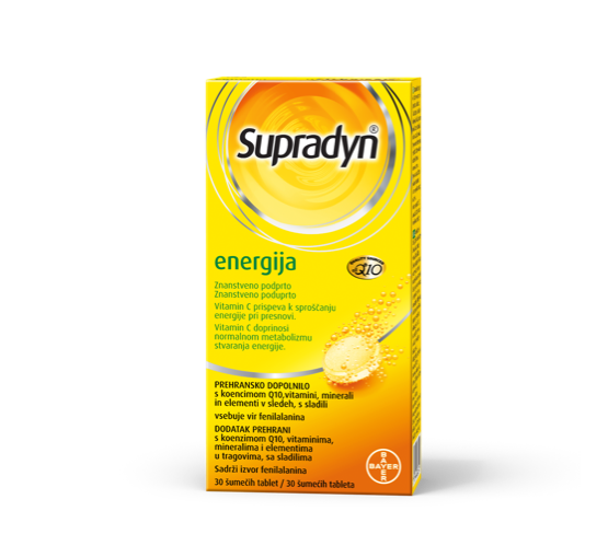 Supradyn® Energija, 30 šumečih tablet